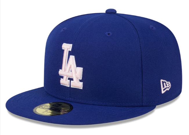 Los Angeles Dodgers Fitted New Era 59Fifty Hat Pink UV - THE 4TH QUARTER