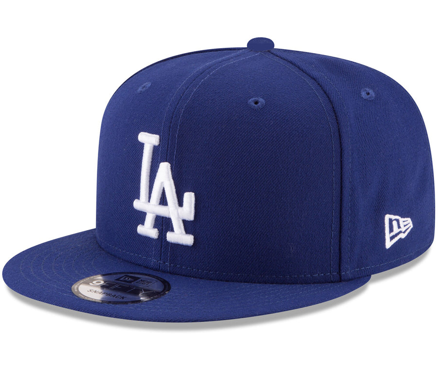 Los Angeles Dodgers Kids Fitted New Era 59Fifty Blue Cap Hat Grey UV - THE 4TH QUARTER