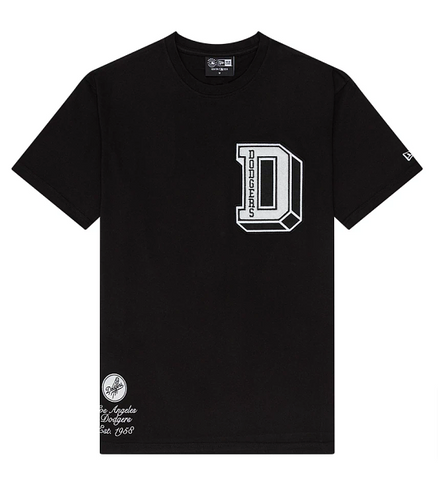 Los Angeles Dodgers Mens T-Shirt New Era Ivy Sport Tee Black