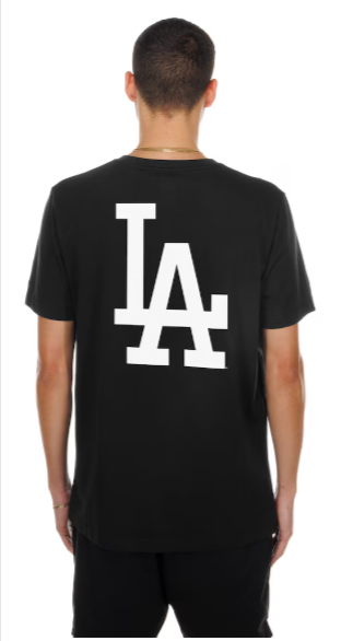 Los Angeles Dodgers Mens T-Shirt New Era 2025 World Series Champions Trophy Tee - Black - THE 4TH QUARTER