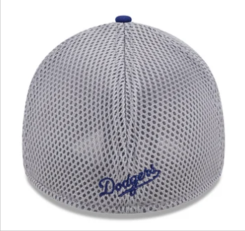 Los Angeles Dodgers Flex Fit New Era 39Thirty Neo Blue Cap Hat