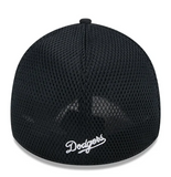 Los Angeles Dodgers Flex Fit New Era 39Thirty Neo Black Cap Hat
