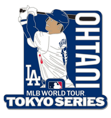 Los Angeles Dodgers Shohei Ohtani Tokyo Series Collectors Lapel Pin - THE 4TH QUARTER