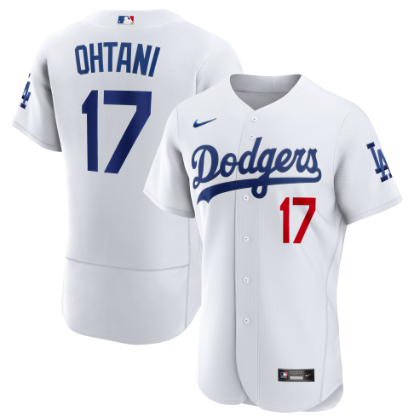Los Angeles Dodgers Shohei Ohtani On Field Home White Authentic Player Jersey - THE 4TH QUARTER