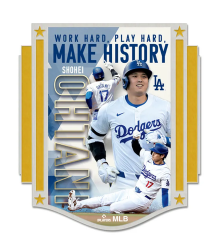 Los Angeles Dodgers Shohei Ohtani Make History Collectors Lapel Pin - THE 4TH QUARTER