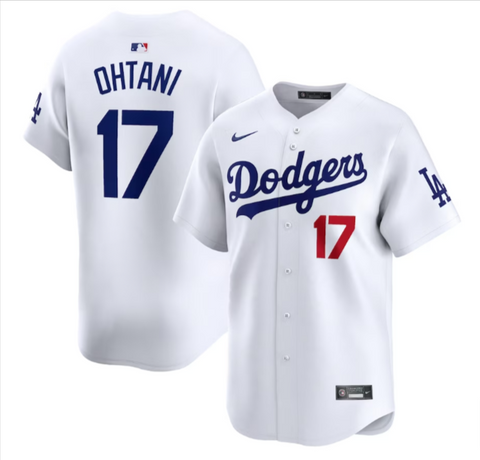 Los Angeles Dodgers Men's Shohei Ohtani Limited Jersey Red #17