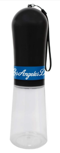 Los Angeles Dodgers Pet Dog Water Bottle - THE 4TH QUARTER