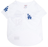 Los Angeles Dodgers Pet White Jersey