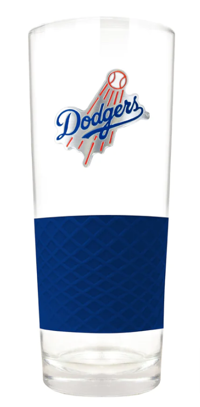 Los Angeles Dodgers 20 oz. SCORE Pint Glass - THE 4TH QUARTER