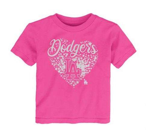 Los Angeles Dodgers Toddler Tee (2T-4T) Baby Summer Love T-Shirt - THE 4TH QUARTER