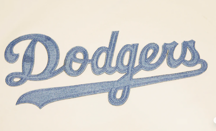 Los Angeles Dodgers Mens T-Shirt Pro Standard Linen Cream Tee - THE 4TH QUARTER