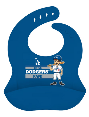 Los Angeles Dodgers Infant BabyFanatic Silicone Baby Bib - THE 4TH QUARTER