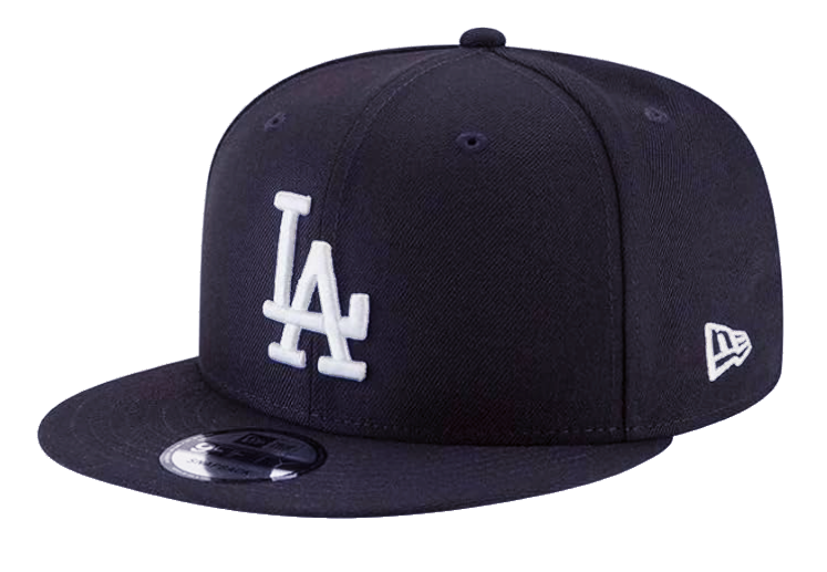 Los Angeles Dodgers Snapback New Era 9Fifty Basic Navy Cap Hat - THE 4TH QUARTER