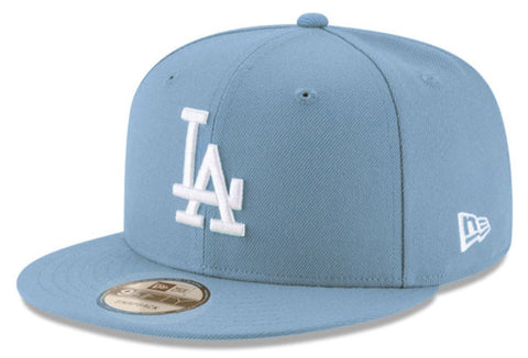 Los Angeles Dodgers Youth Snapback New Era 9Fifty Cap Hat Sky Blue
