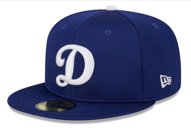 Los Angeles Dodgers Fitted New Era 59Fifty 2024 Spring Training No Patch Hat Cap - THE 4TH QUARTER