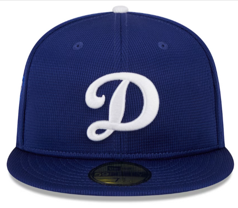 Los Angeles Dodgers Fitted New Era 59Fifty 2024 Spring Training No Patch Hat Cap