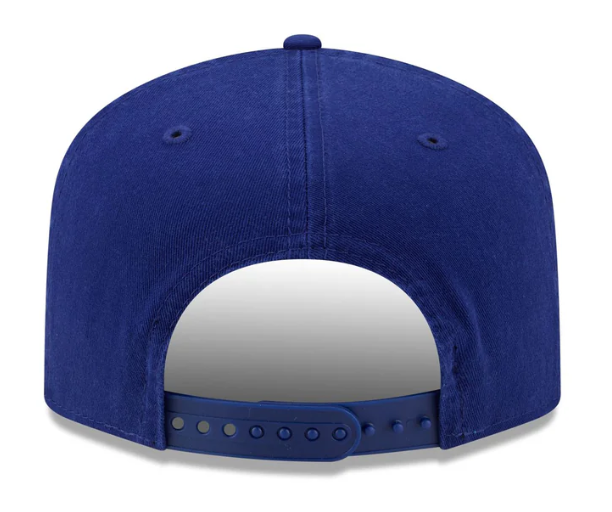 Los Angeles Dodgers Snapback New Era 19TWENTY Adjustable A-FRAME Stacked Hat Cap Blue - THE 4TH QUARTER