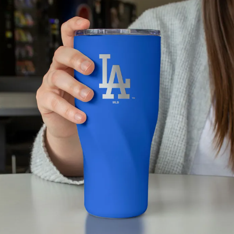 Los Angeles Dodgers 30oz Morgan Stainless Steel Tumbler Blue - THE 4TH QUARTER