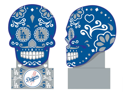 Los Angeles Dodgers Sugar Skull Statue