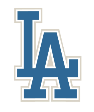Los Angeles Dodgers Steel Super Magnet LA - THE 4TH QUARTER