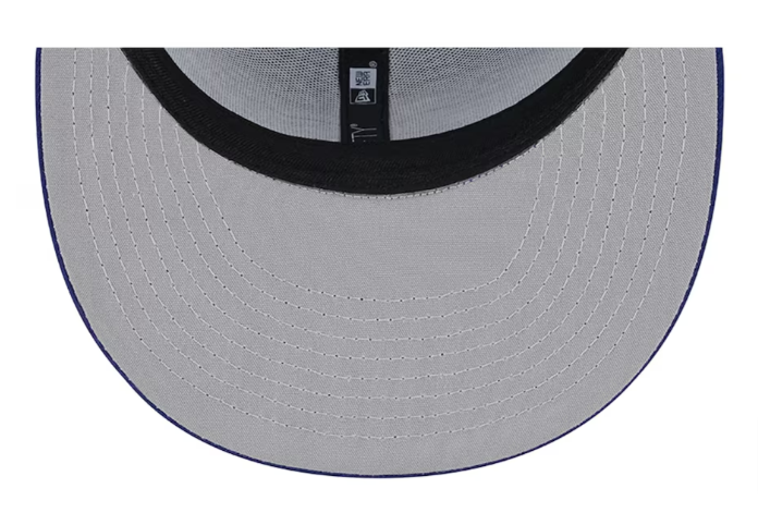 Los Angeles Dodgers Snapback New Era Blue Mesh Trucker Cap Hat Grey UV - THE 4TH QUARTER