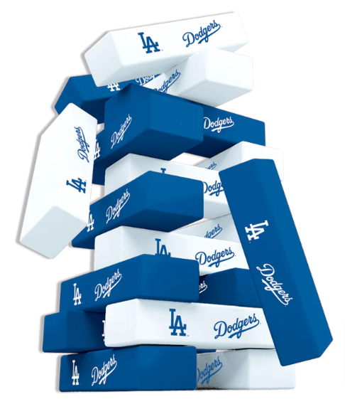 Los Angeles Dodgers Tumble Tower Game - THE 4TH QUARTER
