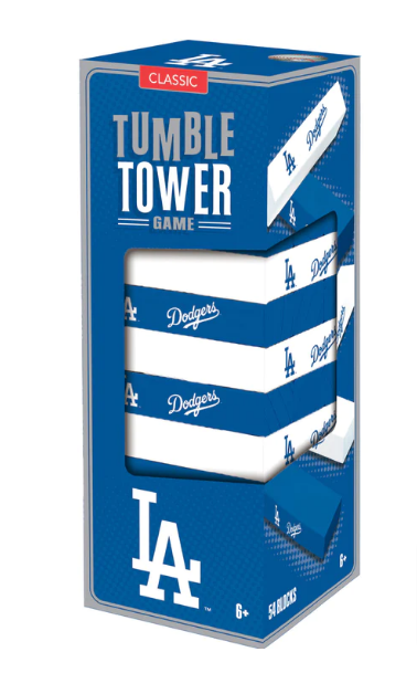 Los Angeles Dodgers Tumble Tower Game - THE 4TH QUARTER