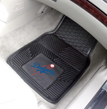 Los Angeles Dodgers Auto Vinyl Car Mat Set 2-Pack Floor Mats for Universal
