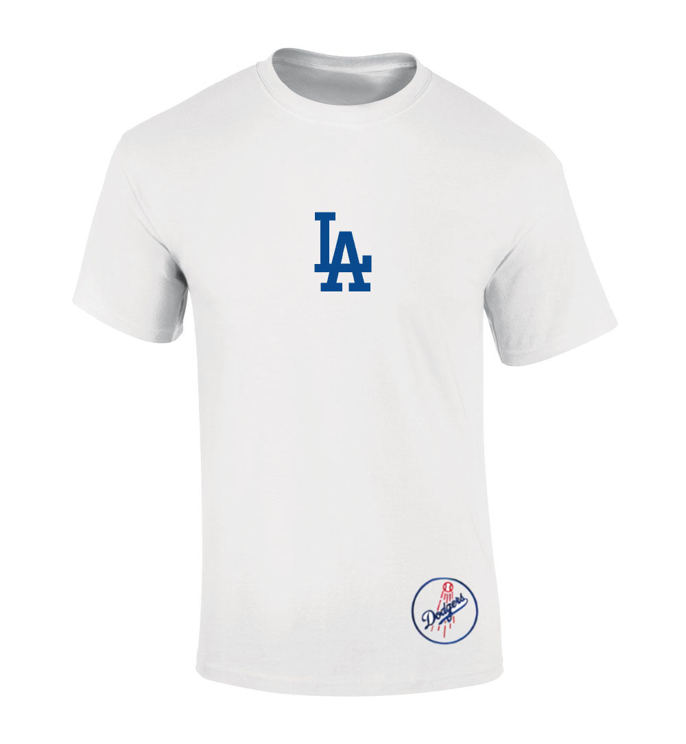 Los Angeles Dodgers Mens T-Shirt Pro Standard Wingspan White Tee