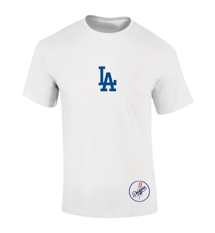 Los Angeles Dodgers Mens T-Shirt Pro Standard Wingspan White Tee