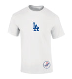 Los Angeles Dodgers Mens T-Shirt Pro Standard Wingspan White Tee