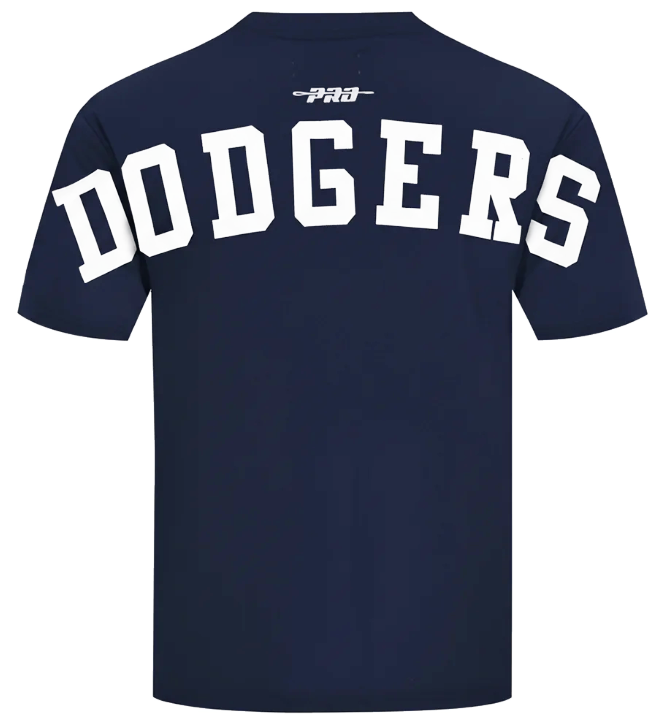 Los Angeles Dodgers Mens T-Shirt Pro Standard Wingspan Navy Tee