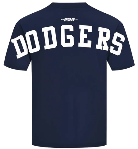 Los Angeles Dodgers Mens T-Shirt Pro Standard Wingspan Navy Tee