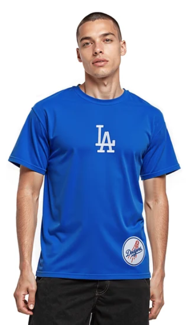Los Angeles Dodgers Mens Sweatshirt Pro Standard Wingspan T-Shirt Royal Blue