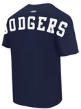Los Angeles Dodgers Mens T-Shirt Pro Standard Wingspan Navy Tee - THE 4TH QUARTER