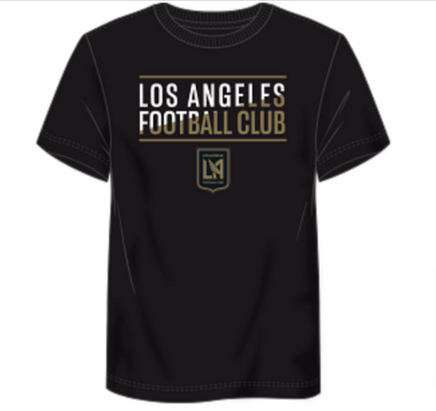 Los Angeles FC Mens T-Shirt Fanatics Interference Tee Black