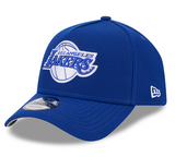 Los Angeles Lakers Snapback 9FORTY New Era A-Frame Cap Hat Blue