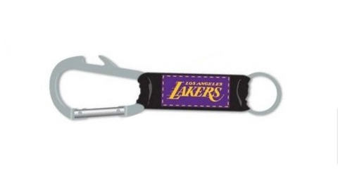 Los Angeles Lakers Keychian Carabiner and Bottle Opener