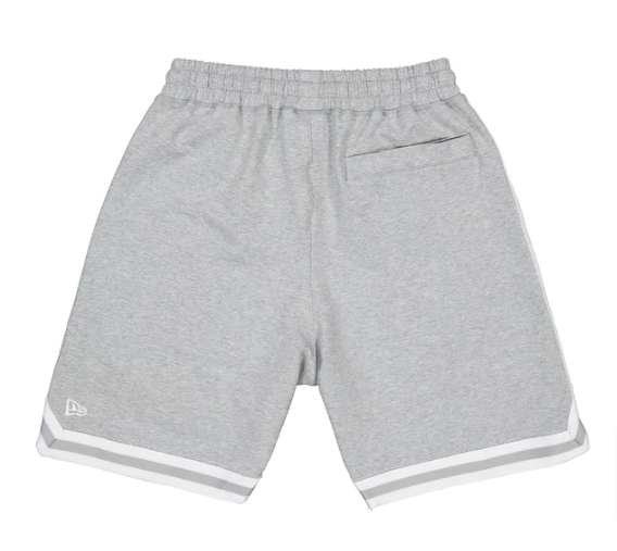 Los Angeles Lakers Mens New Era Grey Shorts - THE 4TH QUARTER