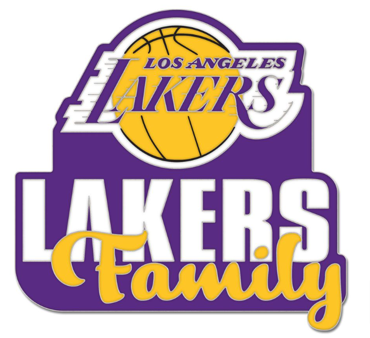 Los Angeles Lakers Slogan Lapel Pin - THE 4TH QUARTER