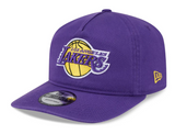 Los Angeles Lakers Snapback New Era 19TWENTY Adjustable A-FRAME Nylon Hat Cap Purple