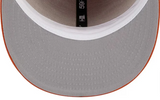 Texas Longhorns Fitted 59Fifty New Era Cap Hat Grey UV