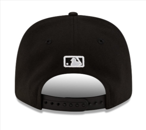 Seattle Mariners Snapback New Era 9Seventy Stretch-Snap Black Cap Hat - THE 4TH QUARTER