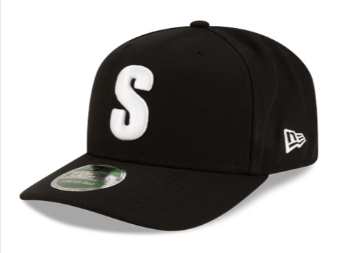 Seattle Mariners Snapback New Era 9Seventy Stretch-Snap Black Cap Hat - THE 4TH QUARTER