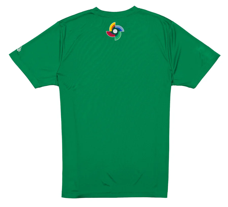 Mexico Mens T-Shirt New Era 2026 World Baseball Classic Sugar Skull Tee Green - THE 4TH QUARTER
