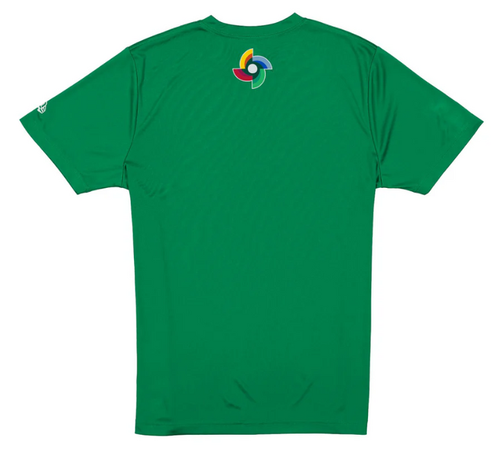 Mexico Mens T-Shirt New Era 2026 World Baseball Classic Sugar Skull Tee Green - THE 4TH QUARTER