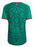 Mexico National Team Adidas FIFA x World Cup 2026 Home On Field Authentic Jersey Green - THE 4TH QUARTER