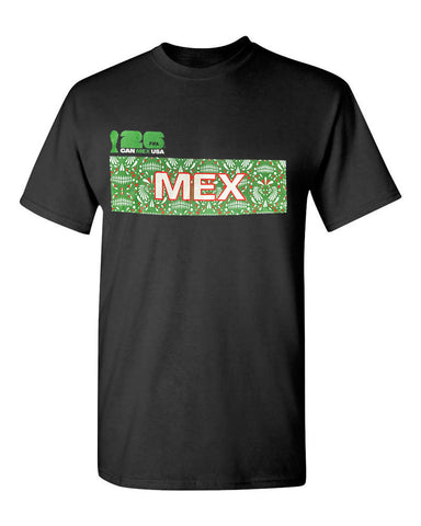 Mexico Mens T-Shirt FIFA 2026 Skull Black Tee - THE 4TH QUARTER