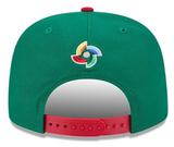 Mexico WBC 2026 Snapback 9Fifty New Era A-Frame Flag Patch Hat Cap - THE 4TH QUARTER