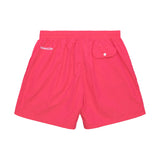 Mitchell & Ness Mens Essentials Nylon Shorts Pink